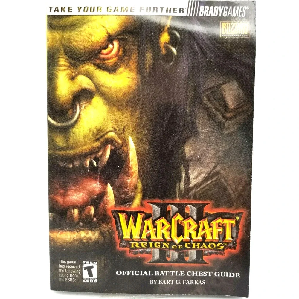 WarCraft Game Manual & Battlechest Guides Lot of 3 by Bart G Farkas. Paperback